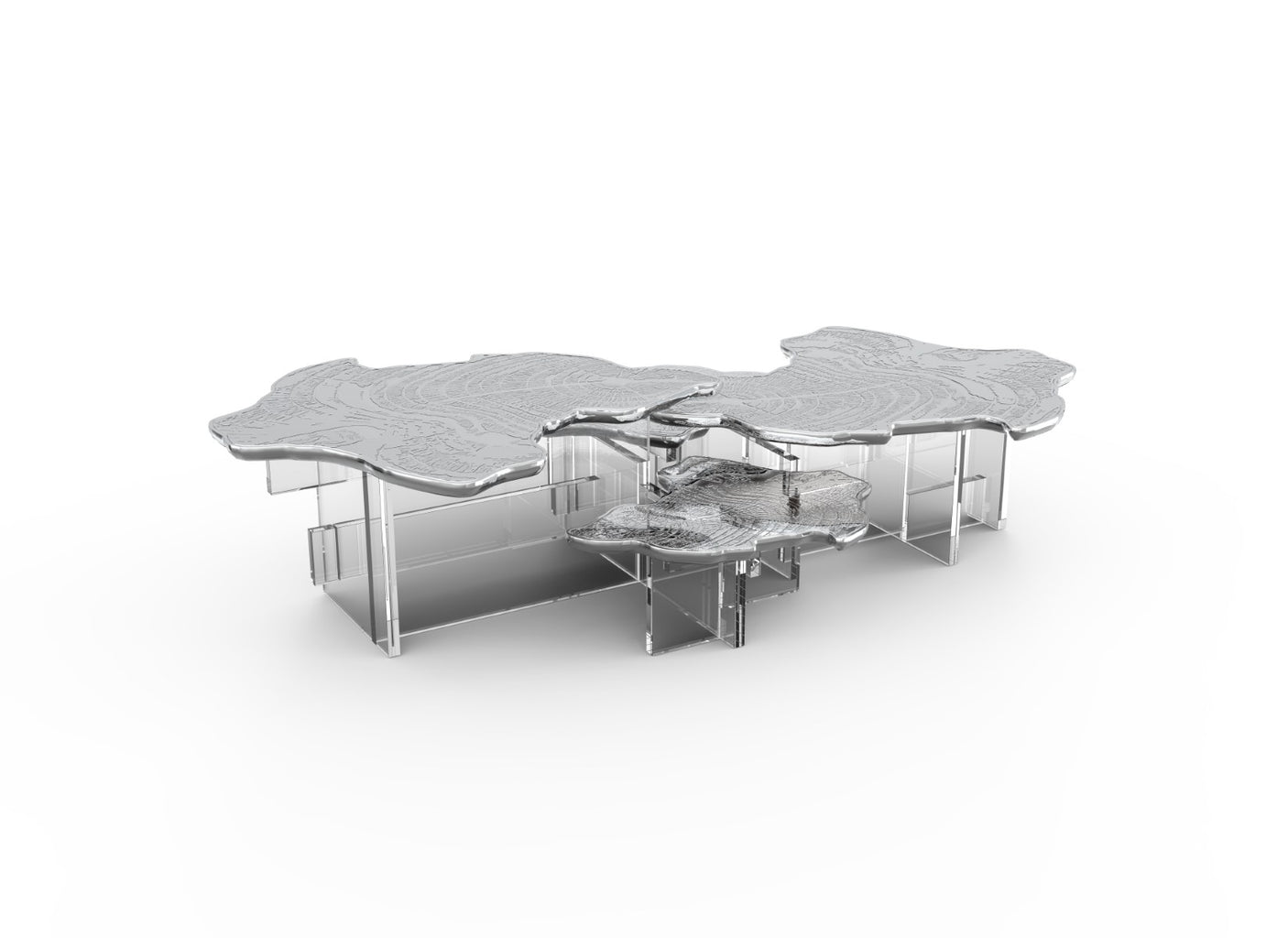 Monet Stainless Steel Center Table, Cocolea, , ,