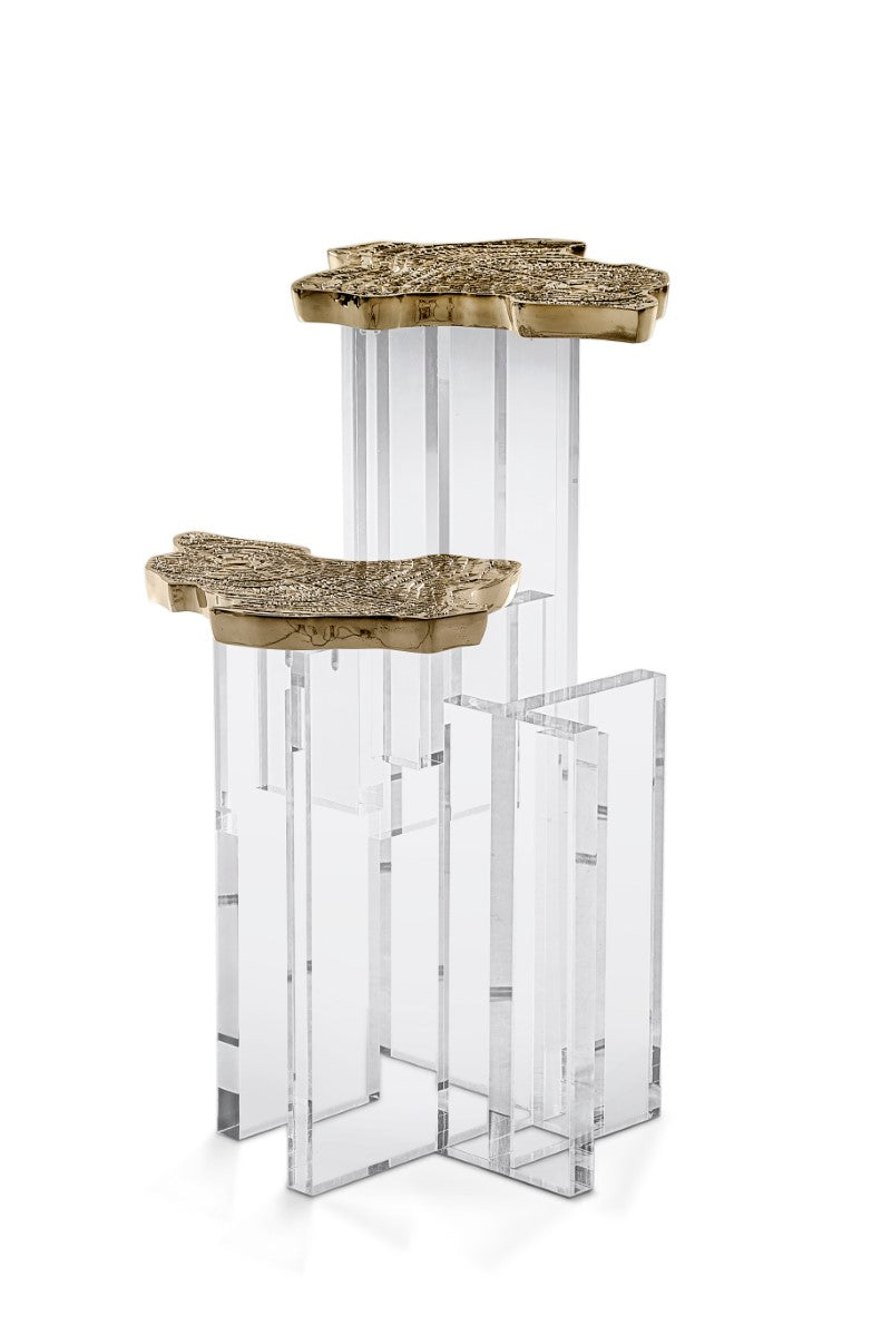 Monet Gold Side Table, Cocolea, , ,