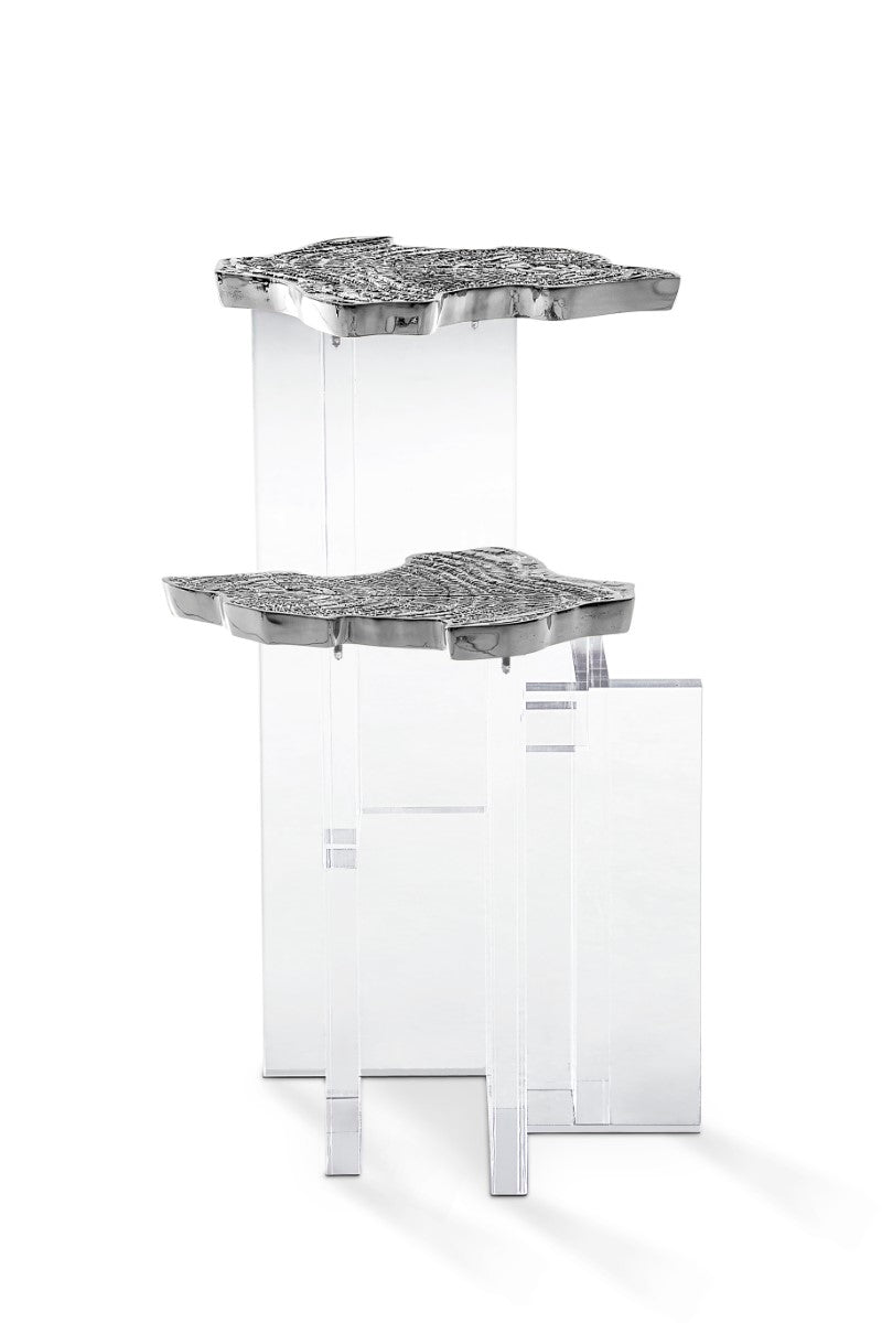 Monet Silver Side Table, Cocolea, , ,