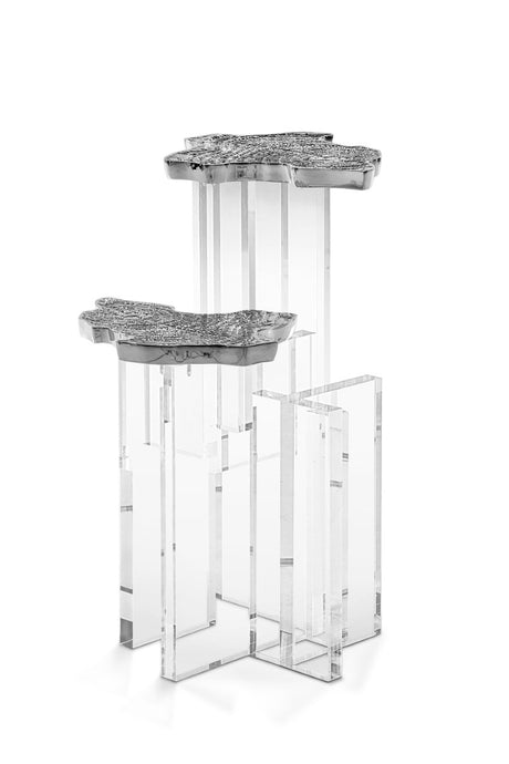 Monet Silver Side Table, Cocolea, , ,