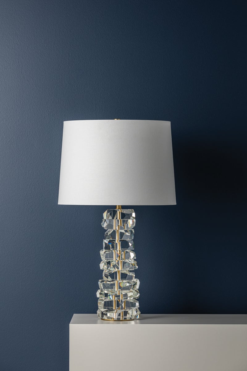 Bellarie Table Lamp in Aged Brass – view 4