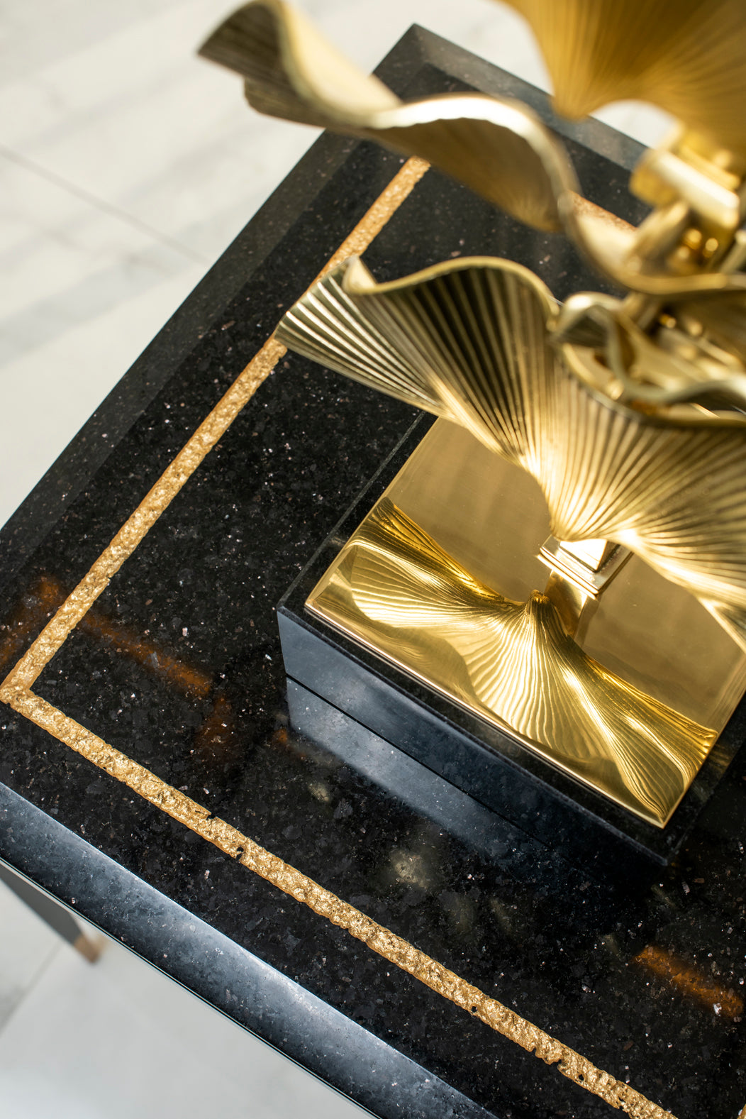 Nero Granit Coffee Table Black, Cocolea, , ,