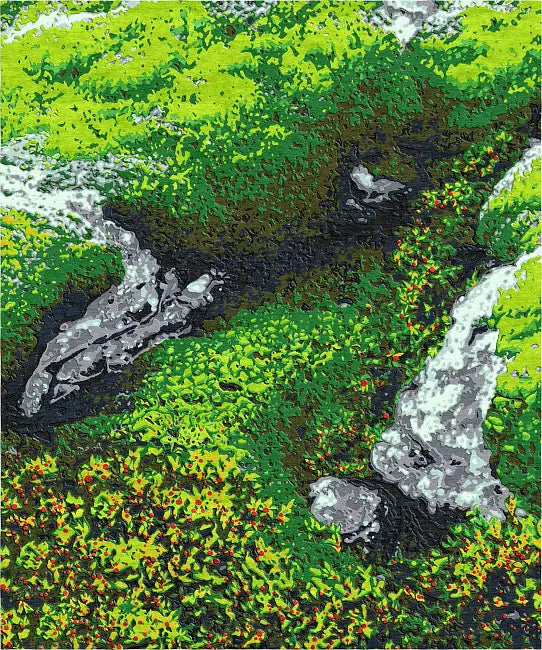 RUG BLOOMING MOSS, Cocolea, , ,