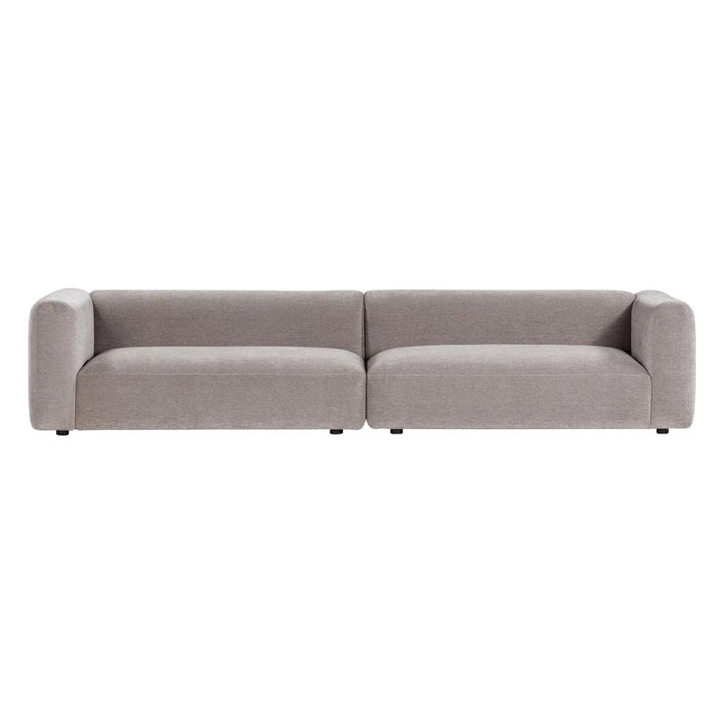 Boketto 4 Seater Sofa, Cocolea, Silver-Zest 04, ,