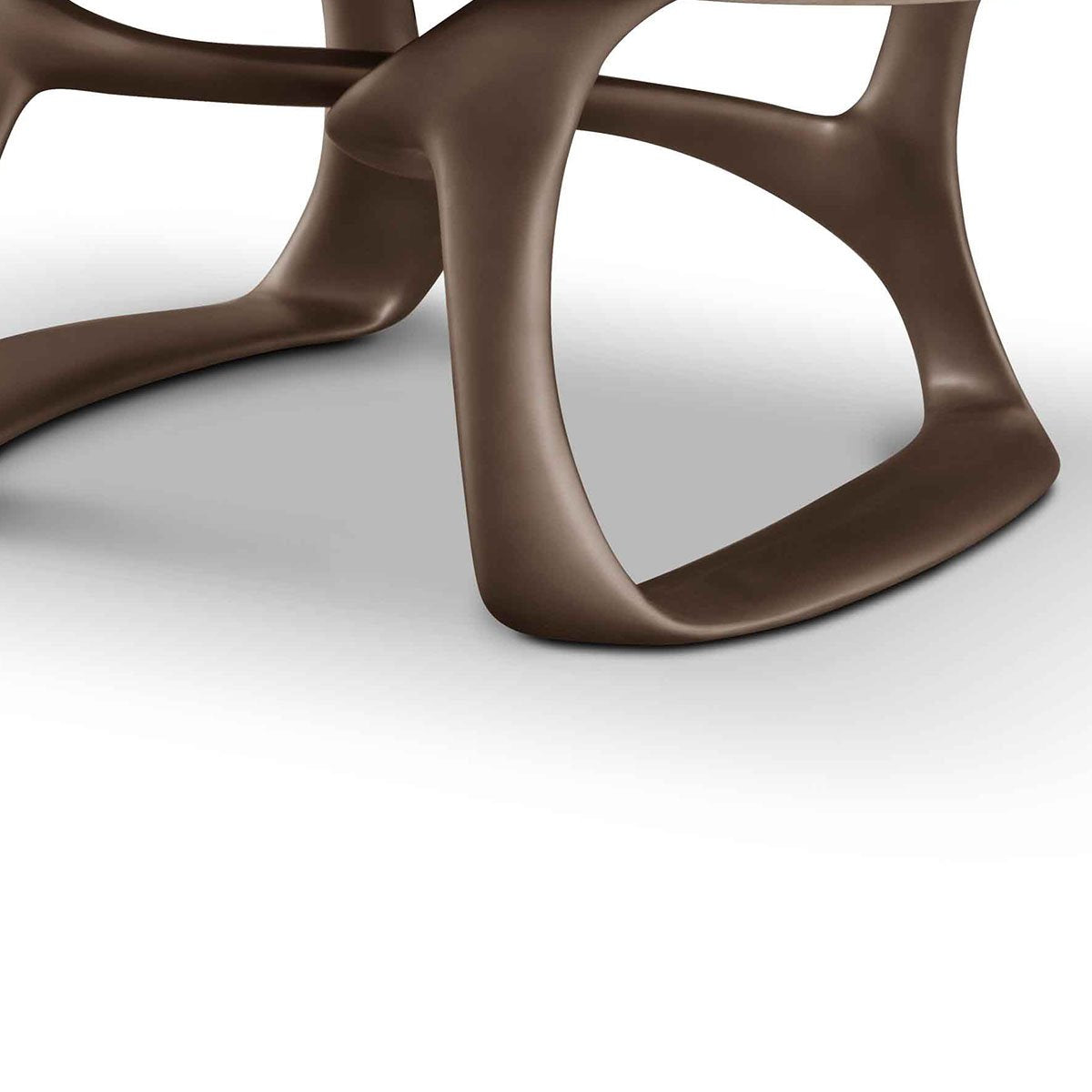 Liora Square Silver Grey Travertine Coffee Table on Grey Base, Maison Debrah, , ,