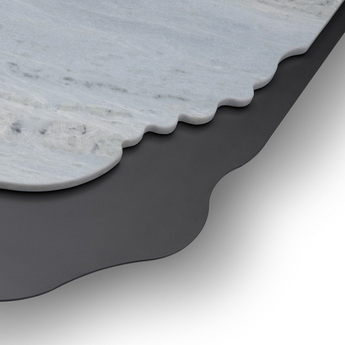 Sunvale Blue Marble Coffee Table, Square or Round, on Grey Base, Maison Debrah, , ,