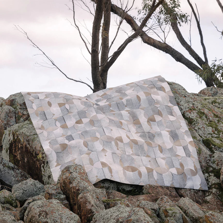 CAMINO RECTANGLE RUG - TAUPE, Cocolea, , ,