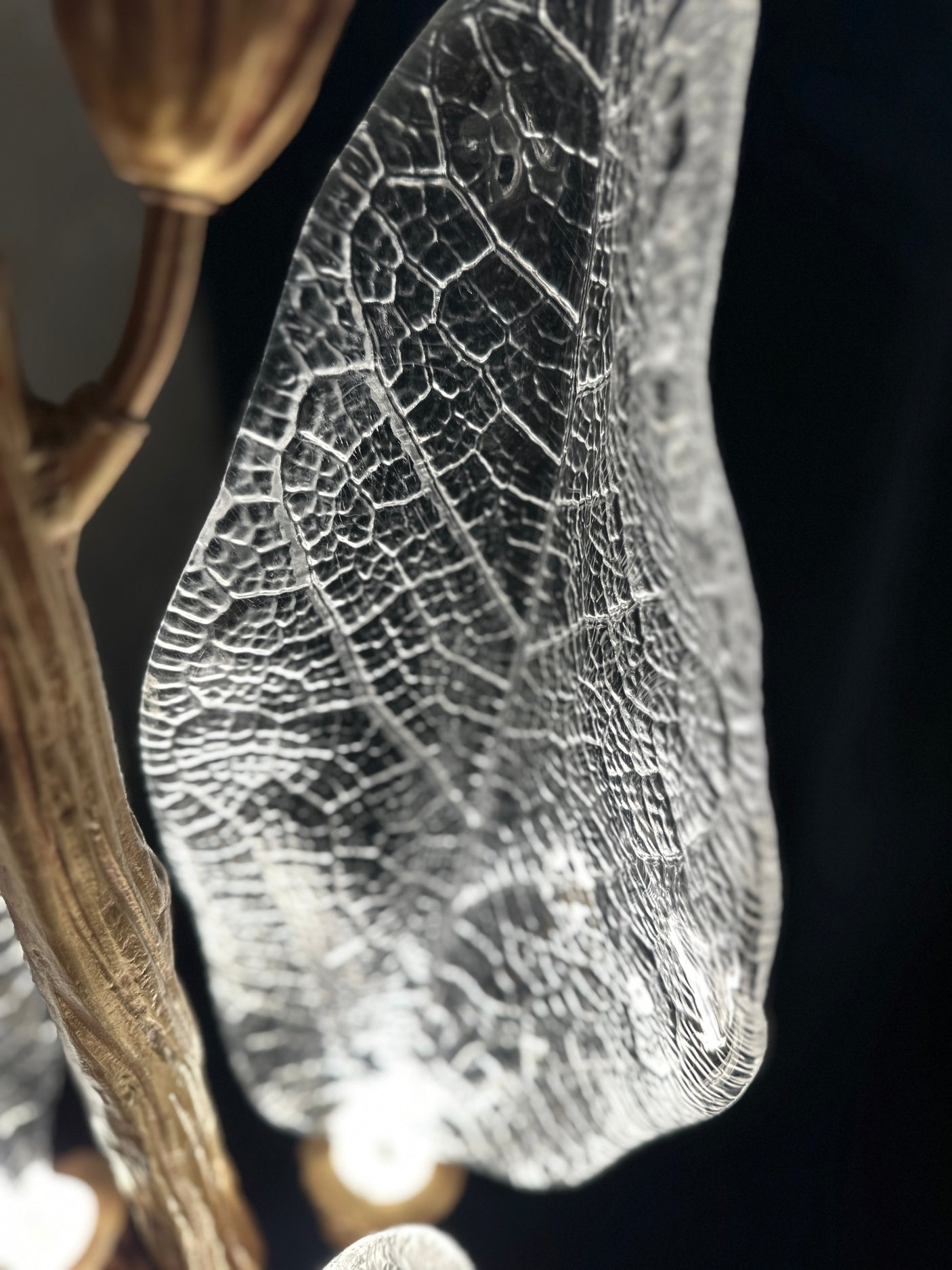 Aurora Glacier Crystal Leaf Floor Lamp, Cocolea, , ,