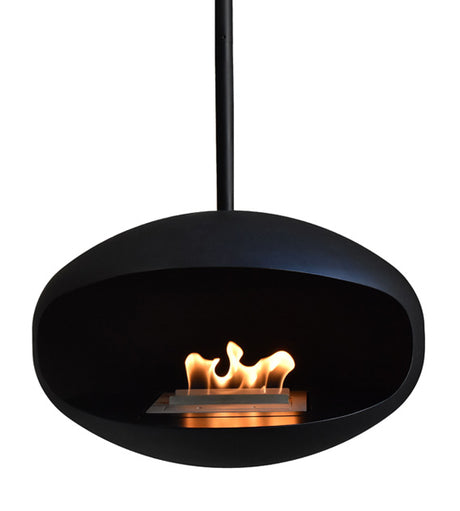 Cocoon Fires Aeris Hanging ALL BLACK -Ethanol Fireplace, Cocolea, , ,