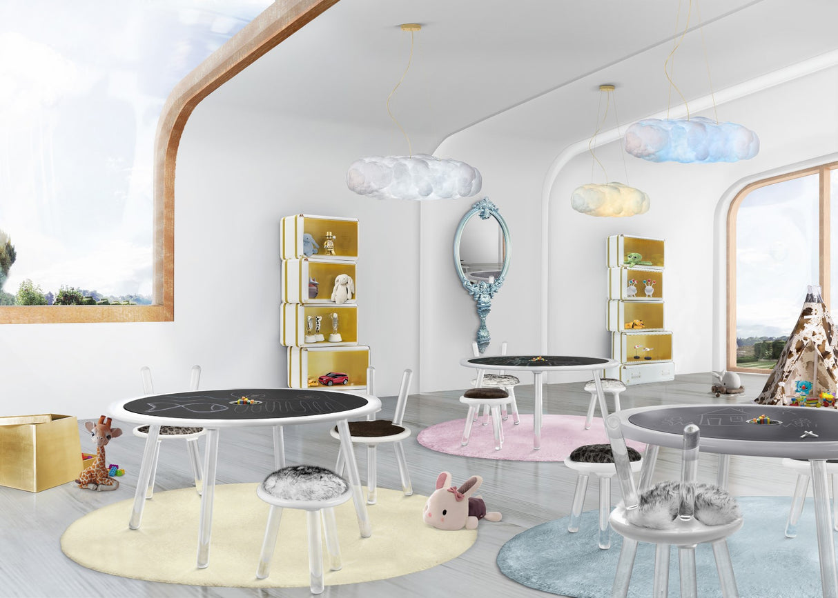 Illusion White Bear Chair, Cocolea, , ,