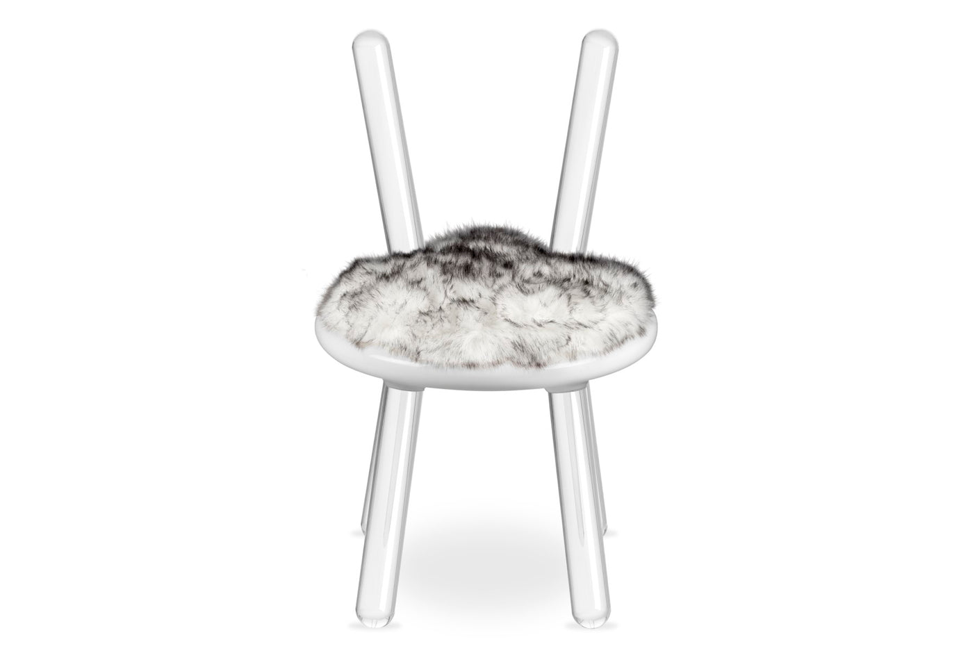 Illusion White Bear Chair, Cocolea, , ,
