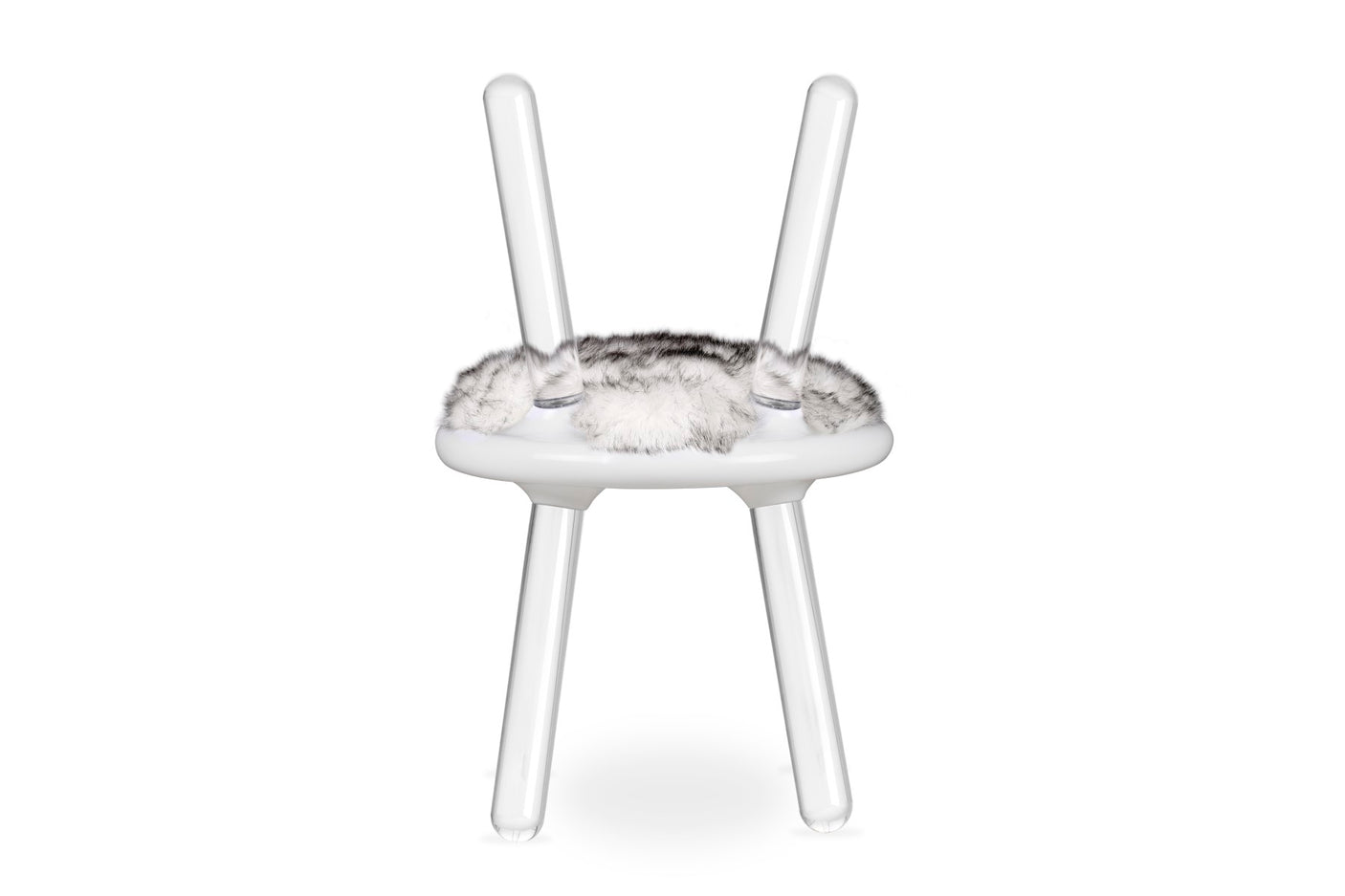 Illusion White Bear Chair, Cocolea, , ,