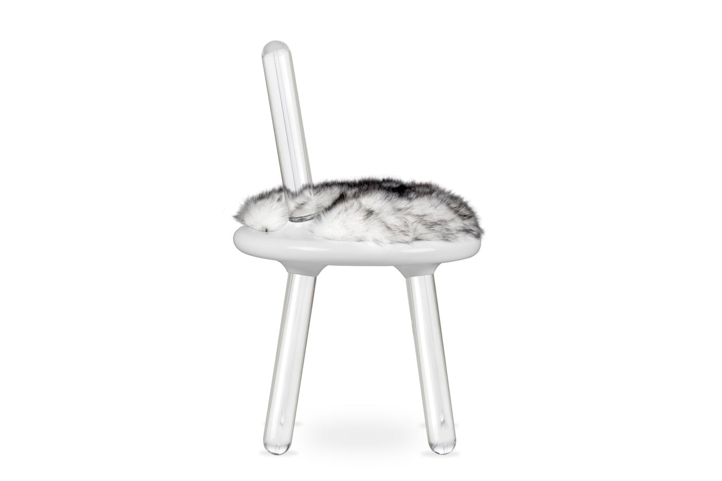 Illusion White Bear Chair, Cocolea, , ,