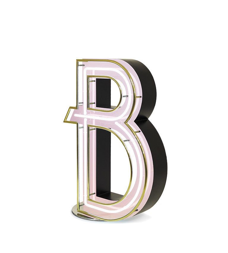 Letter B Graphic Lamps, Cocolea, , ,