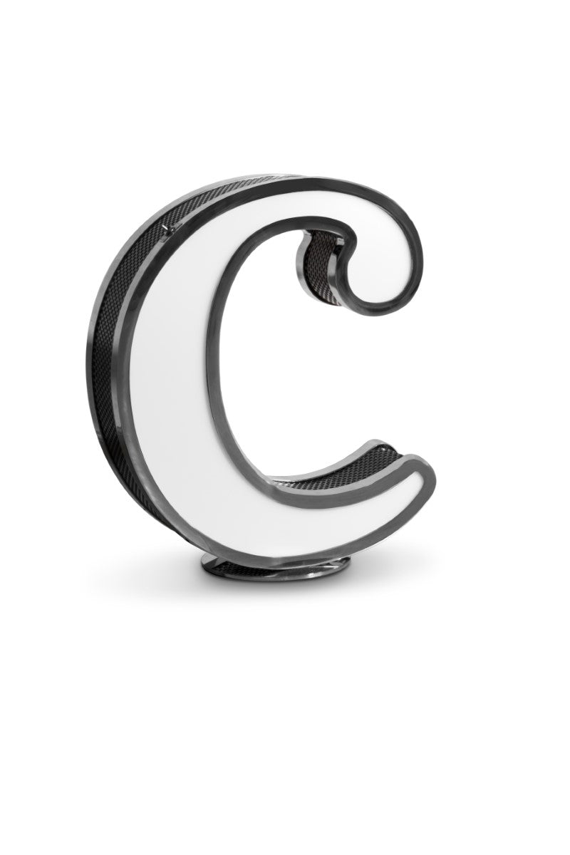 Letter C Graphic Lamps, Cocolea, , ,