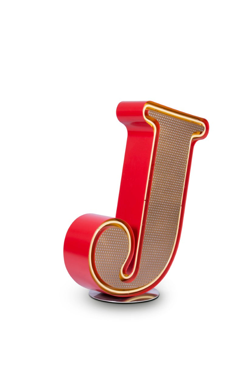 Letter J Graphic Lamps, Cocolea, , ,