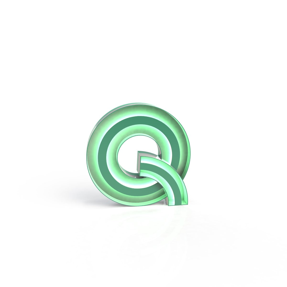 Letter Q Graphic Lamps, Cocolea, , ,