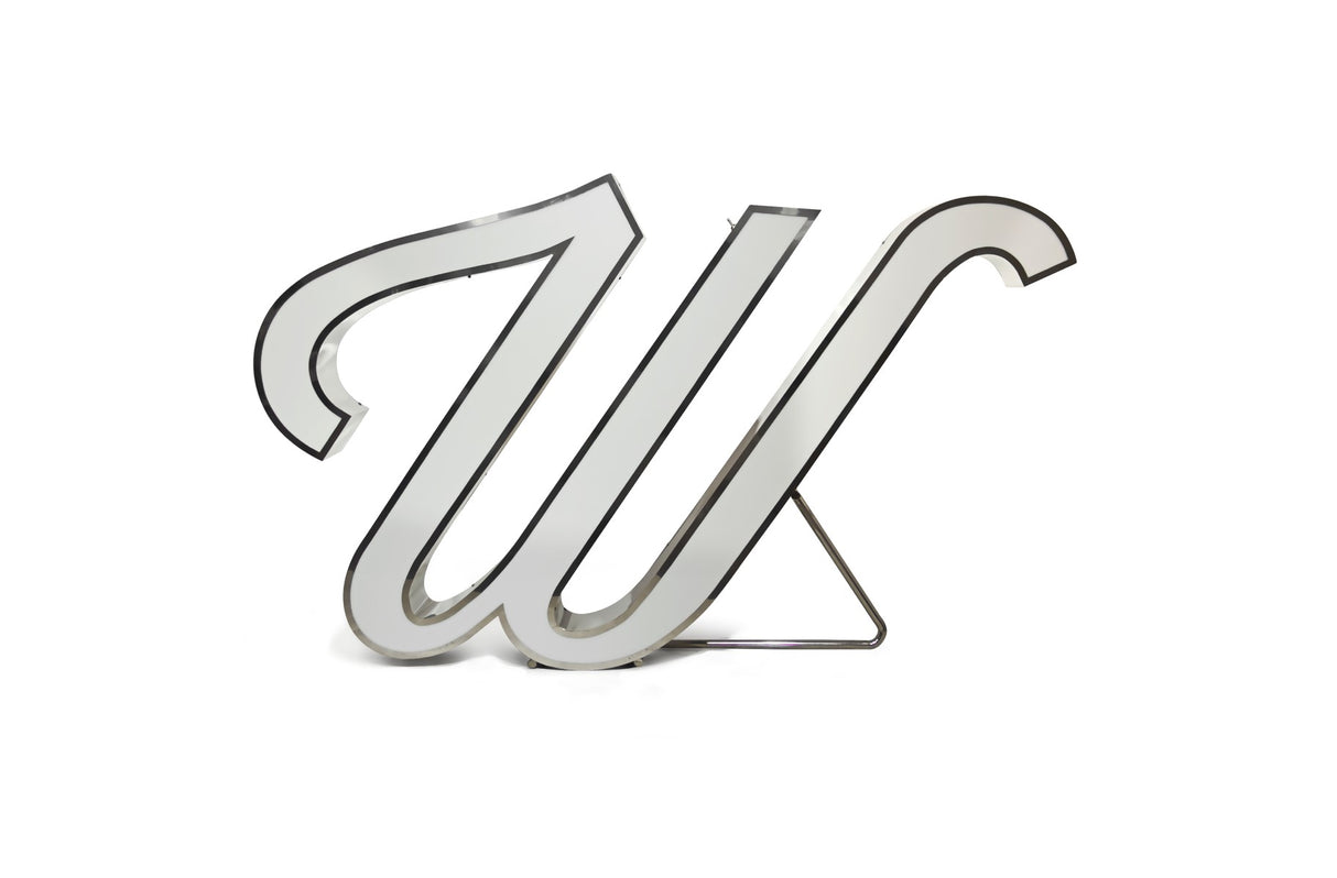 Letter W Graphic Lamps, Cocolea, , ,