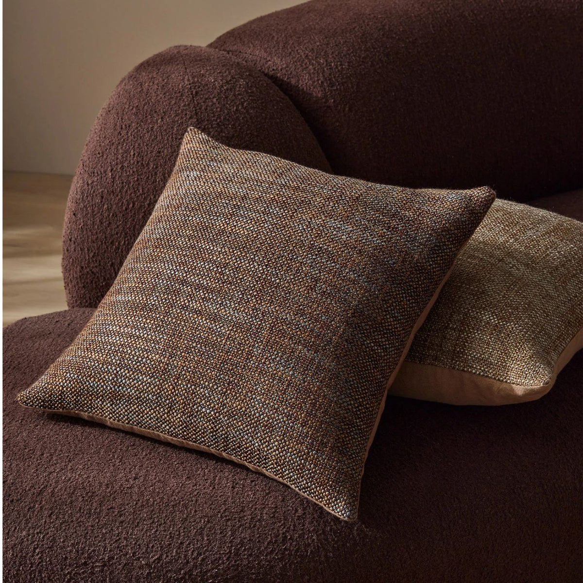 Castel Scatter Cushion – 50 x 50cm – Auburn by Satara – view 2