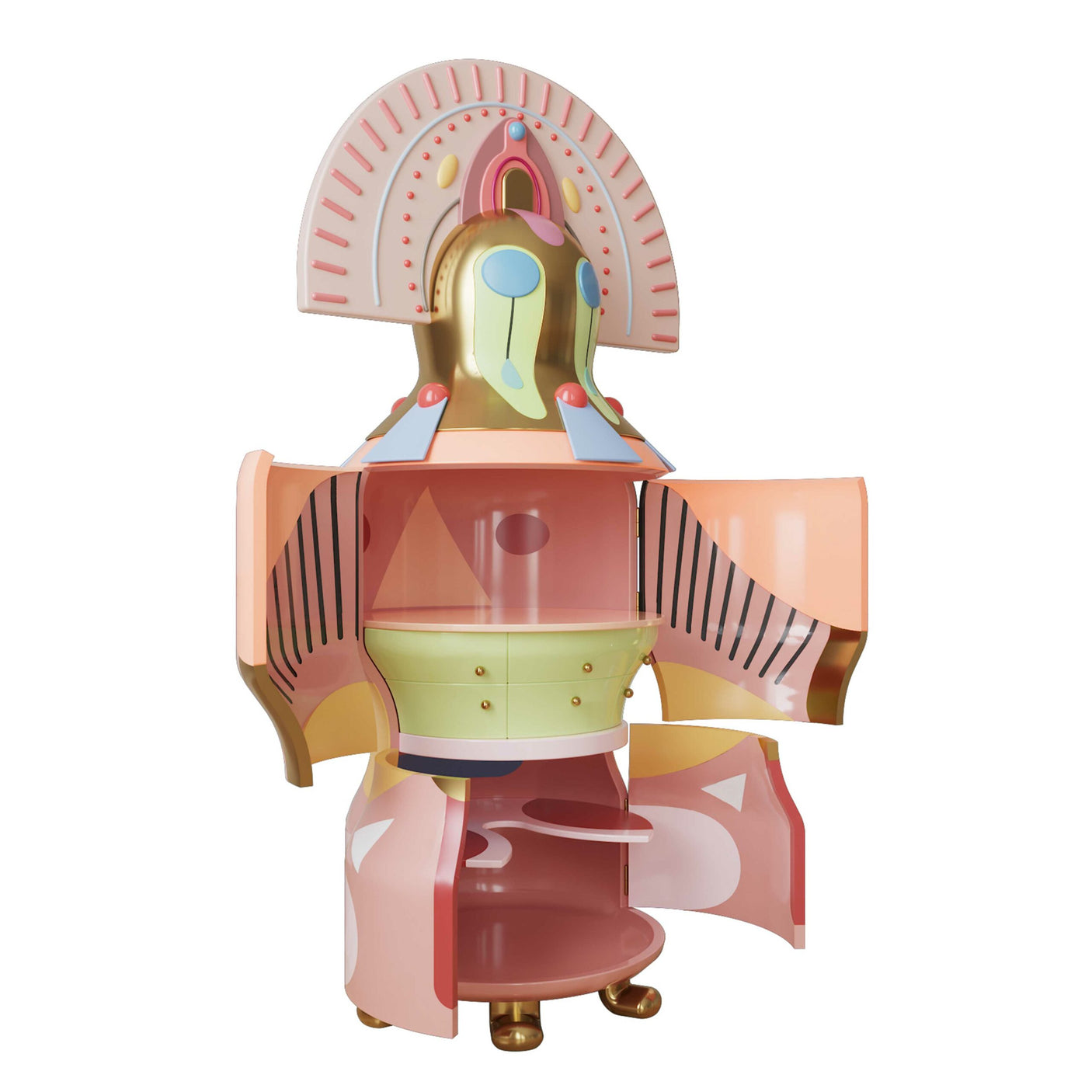 Chhau Donna Cabinet, Cocolea, , ,