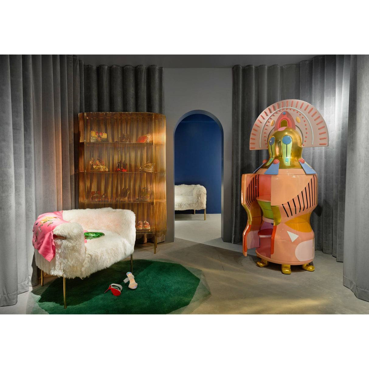 Chhau Donna Cabinet, Cocolea, , ,