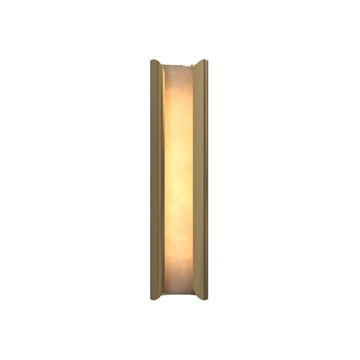 Maison Debrah Veyra wall light with a softly veined alabaster shade
