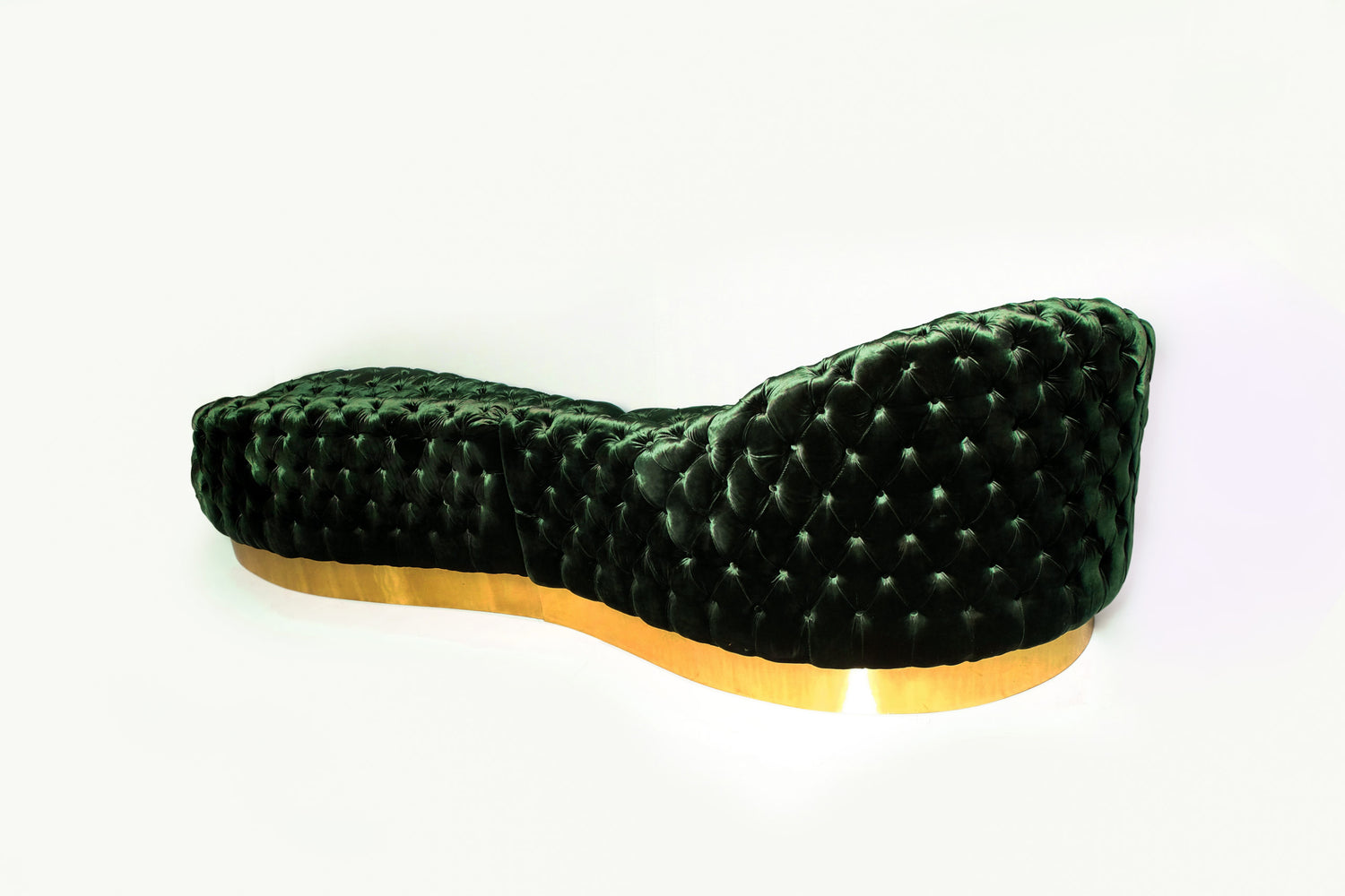 Billionaire Curved Emerald Green Velvet Chesterfield Lounge, Cocolea, , ,