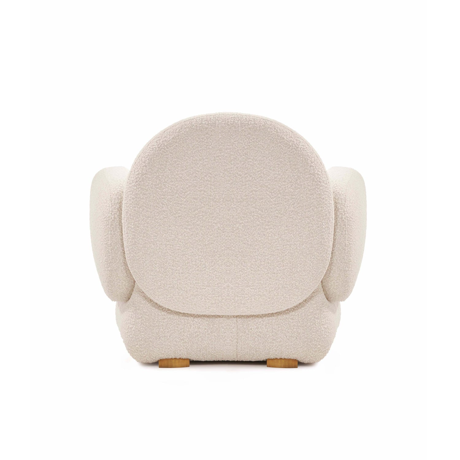 Dolce Armchair - Plush Ivory Boucle Fabric, Cocolea, , ,