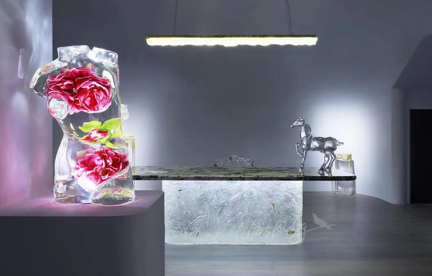 Mable & Glacier Crystal Dining Table, Cocolea, , ,