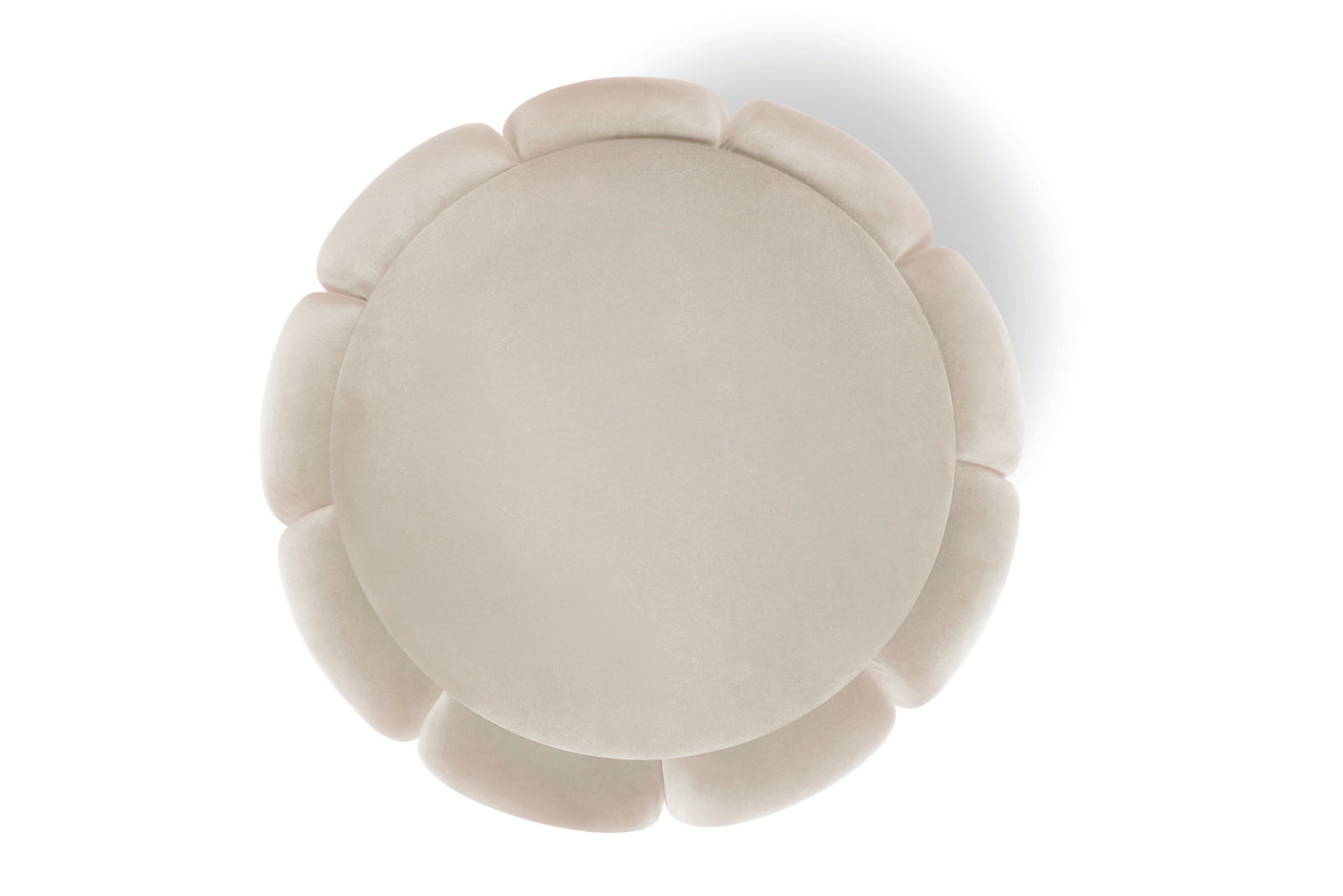 Florence Stool - Cream & Brass, Cocolea, , ,