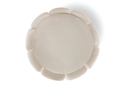 Florence Stool - Cream & Brass, Cocolea, , ,