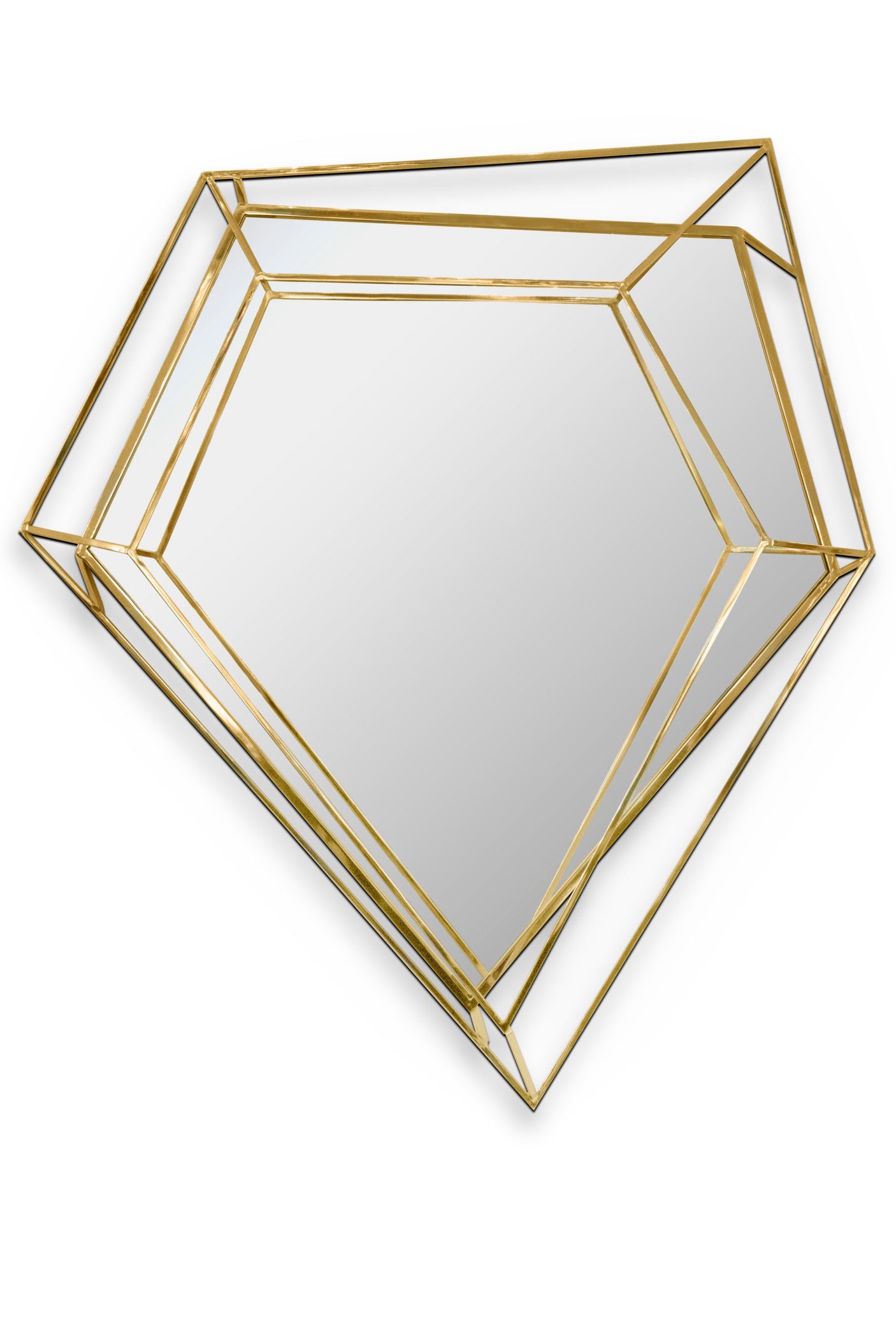 Diamond Small Mirror, Cocolea, , ,