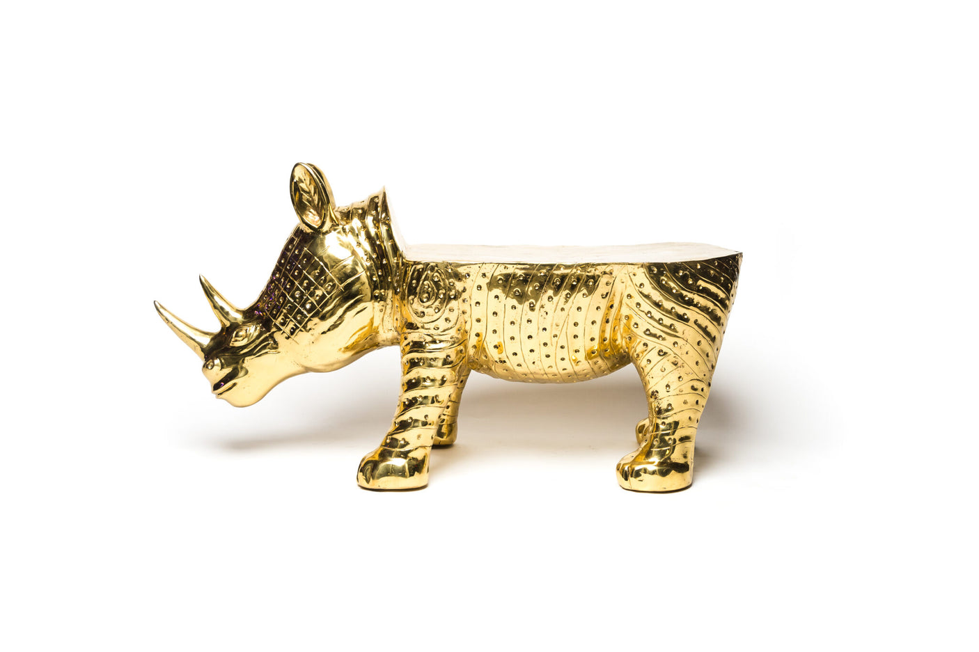 Rhino Brass Handmade Coffee Table, Cocolea, , ,