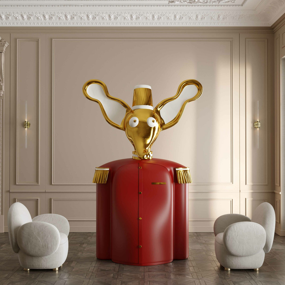 Monsieur Elie Rouge Cabinet, Cocolea, , ,