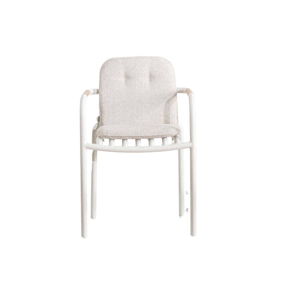 Santo Armchair - White, Cocolea, White Aluminium, ,