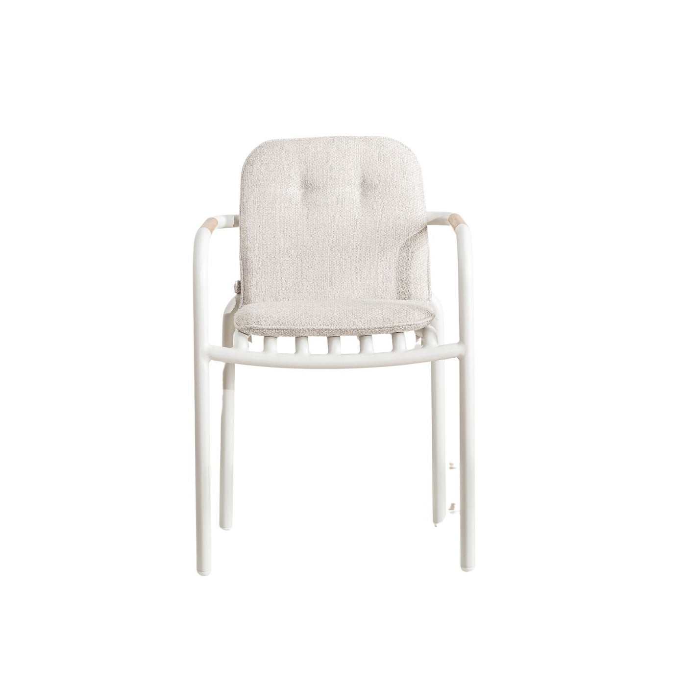 Santo Armchair - White, Cocolea, White Aluminium, ,