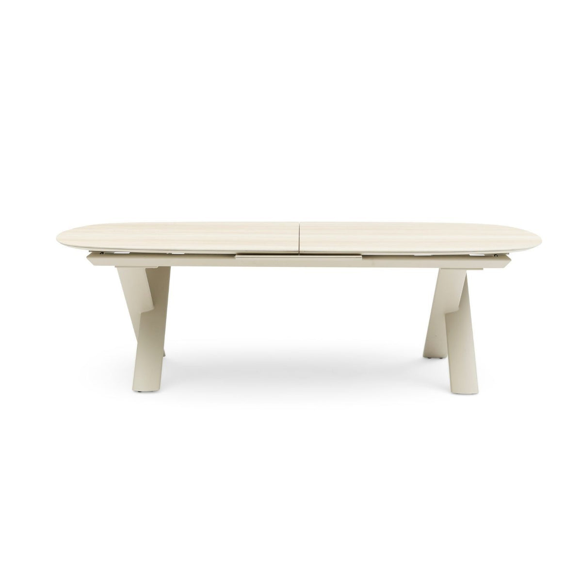 Alba Outdoor Extension Dining Table – Mocha by Satara