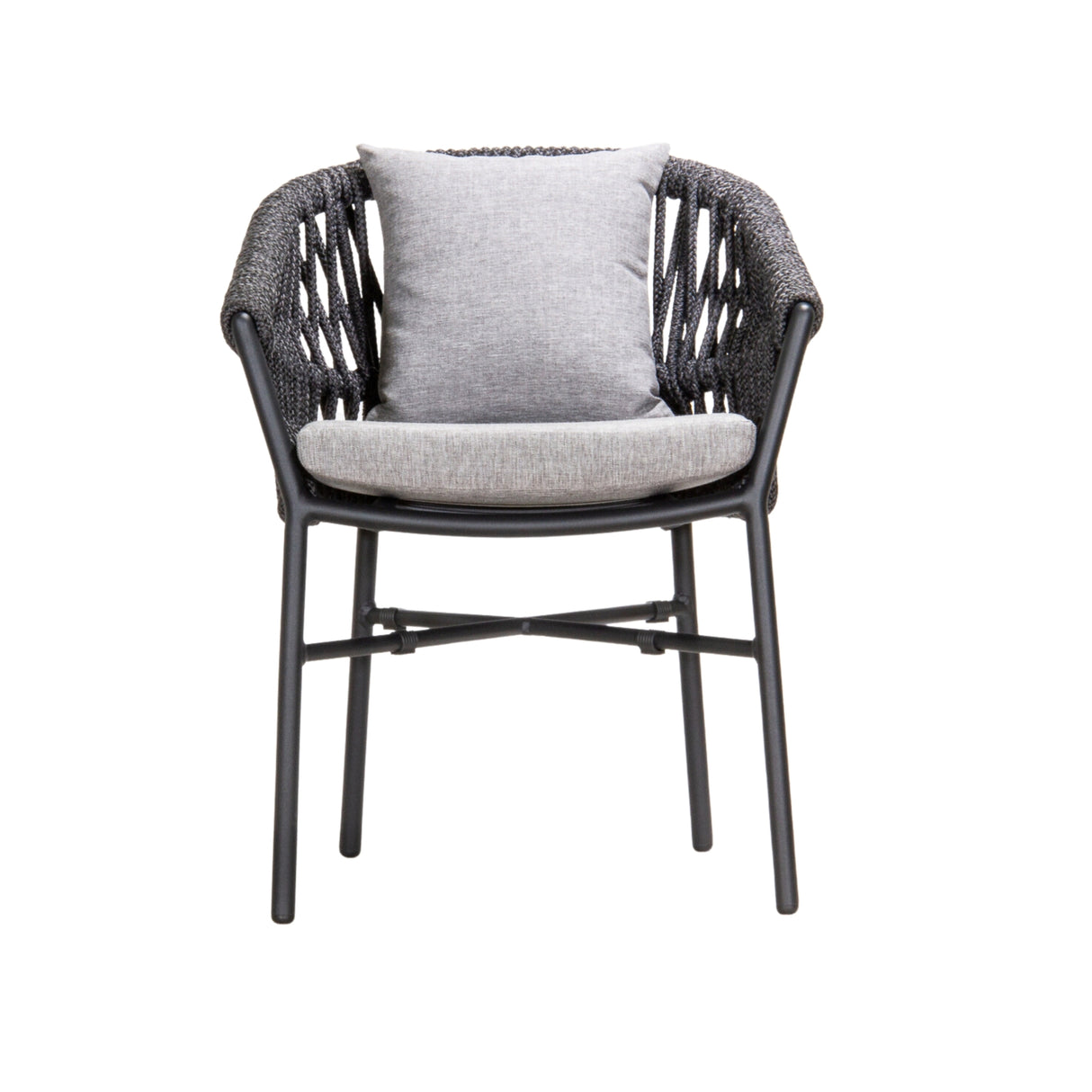 Tyson Dining Table + Mila Armchair - Black, Cocolea, , ,