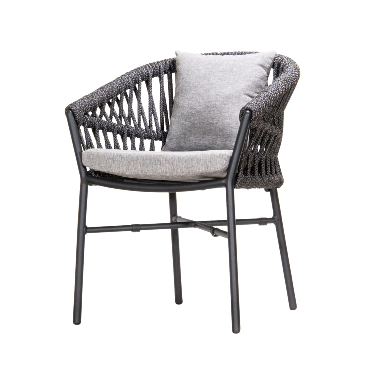 Tyson Dining Table + Mila Armchair - Black, Cocolea, , ,