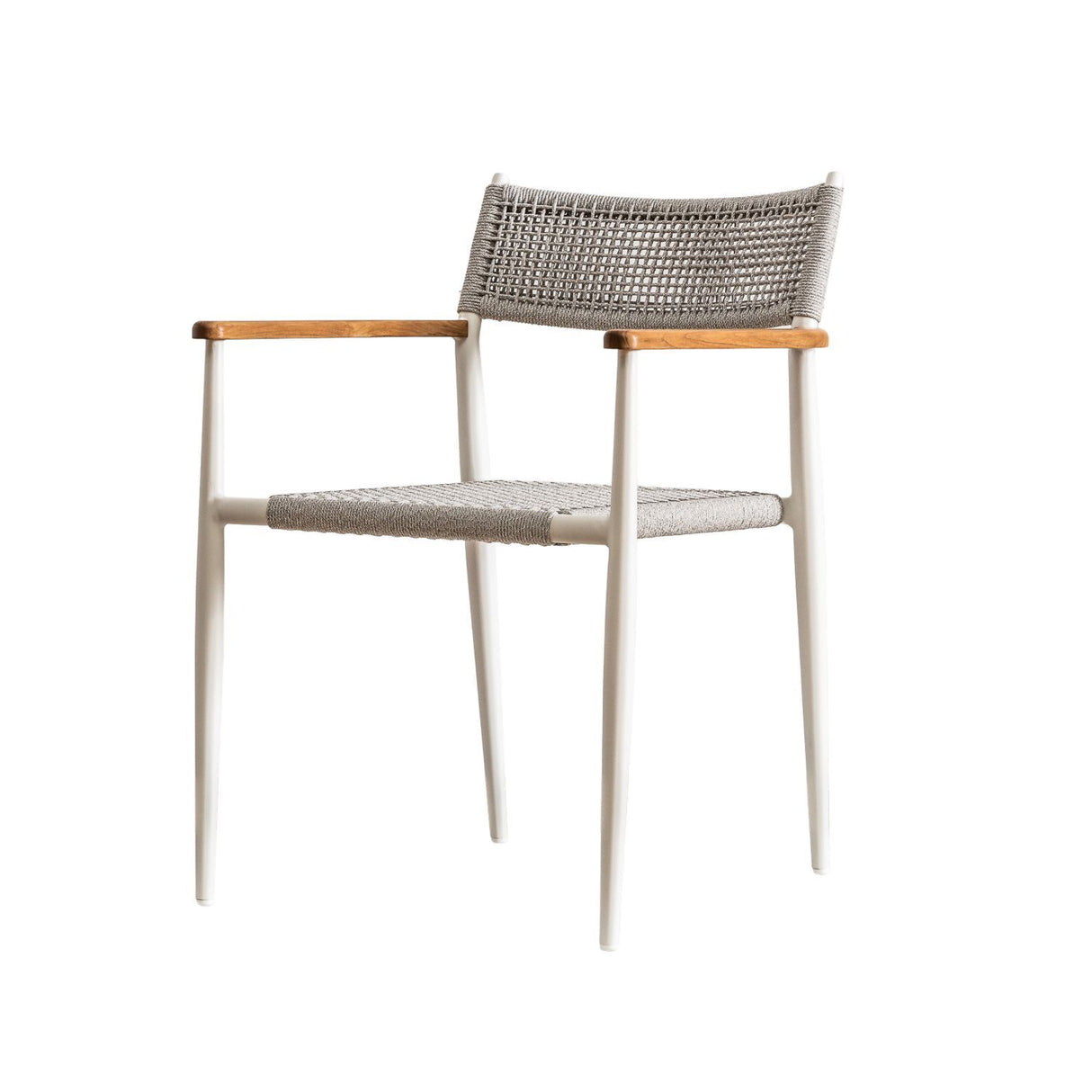 Lido Dining Table + Calli Armchair - White, Cocolea, , ,