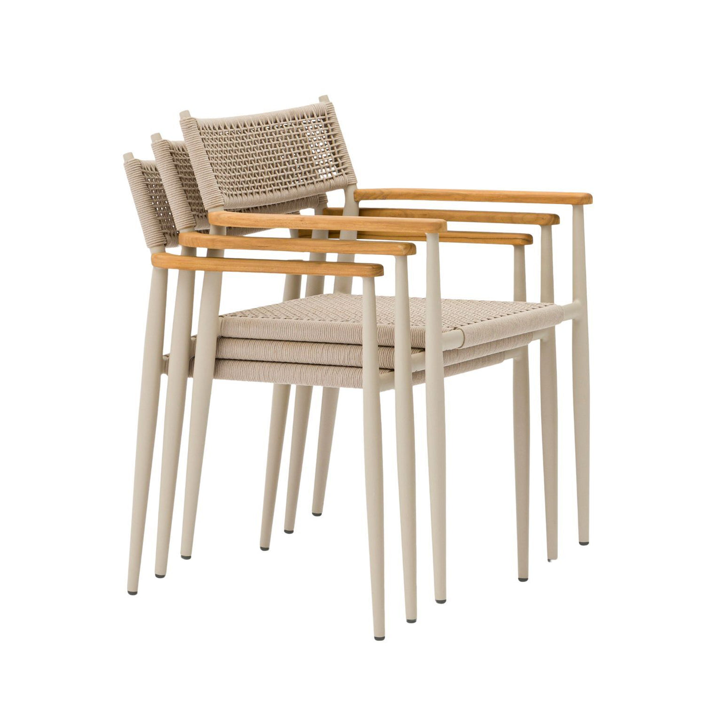 Lido Dining Table + Calli Armchair - White, Cocolea, , ,