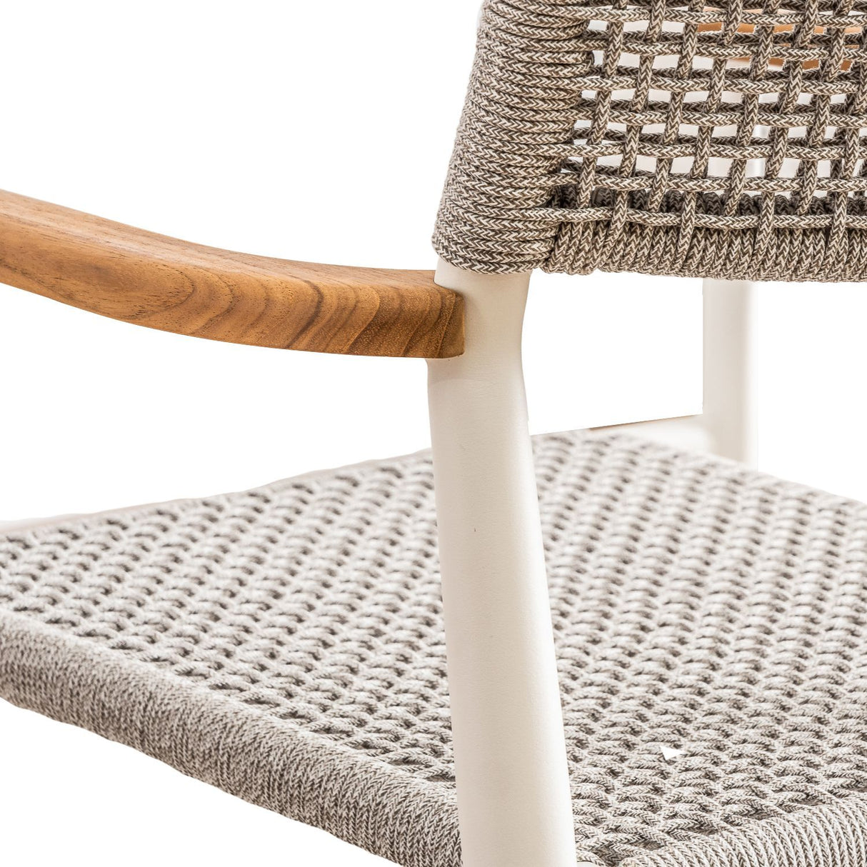 Lido Dining Table + Calli Armchair - White, Cocolea, , ,