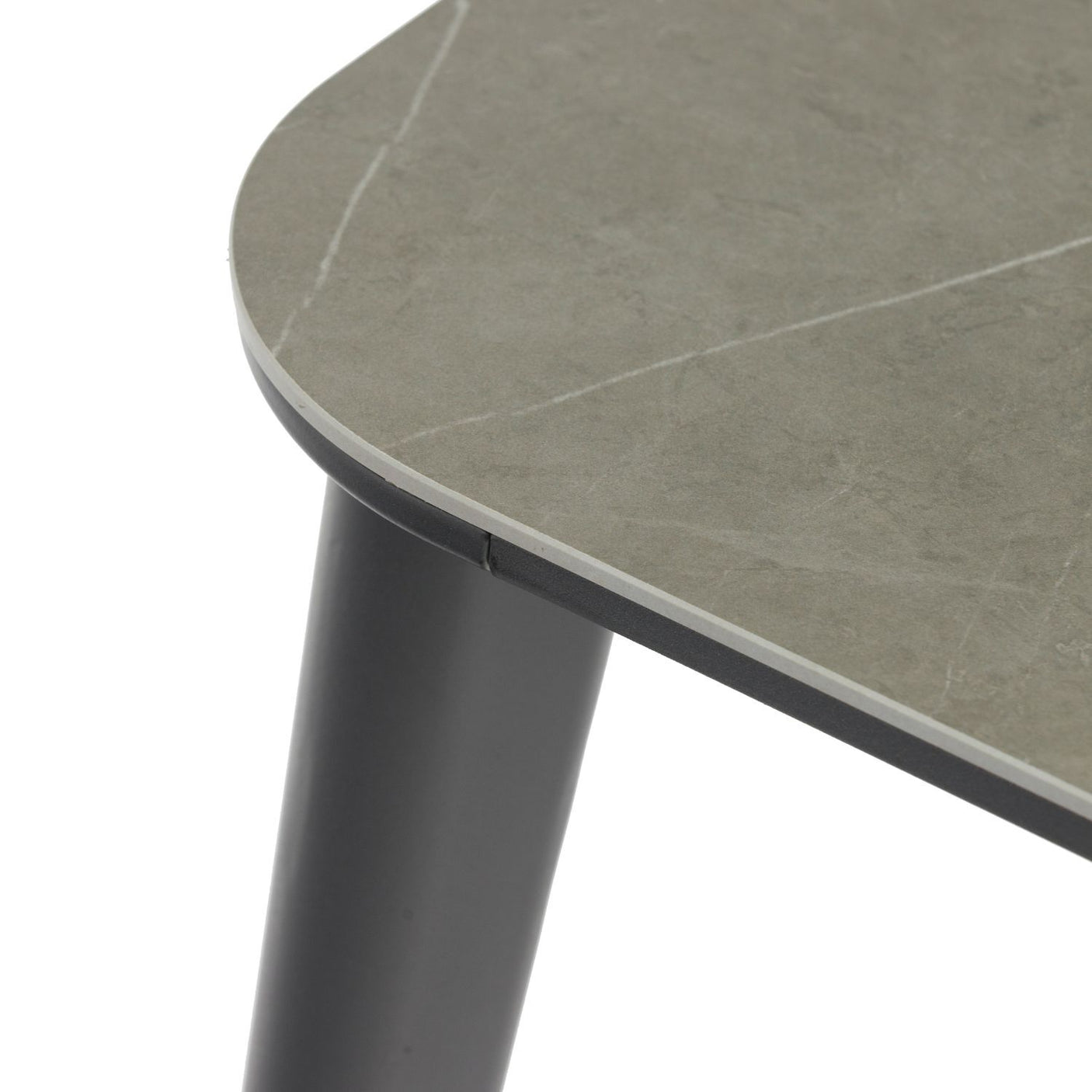 Flores Ceramic Dining Table, Cocolea, Grey Ceramic, ,