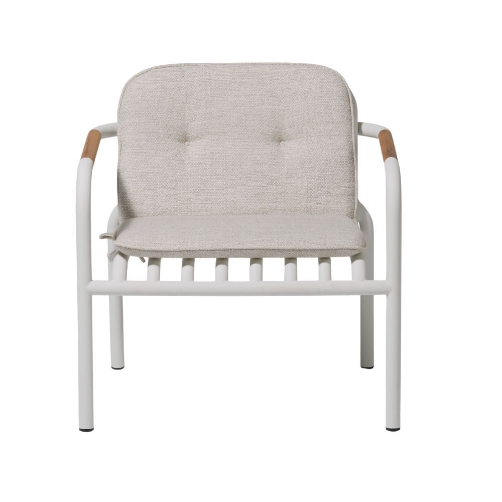 Santo Lounge Chair, Cocolea, Textured White, ,