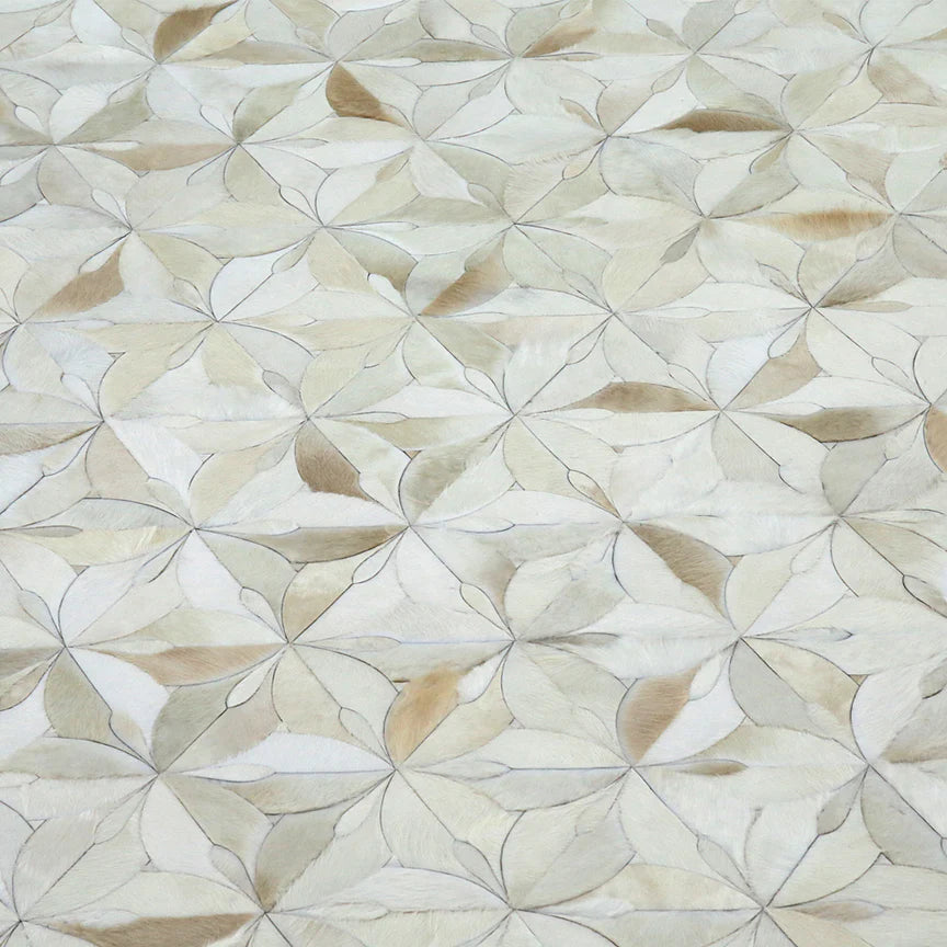 Flores Oval Rug - Cream, Cocolea, , ,