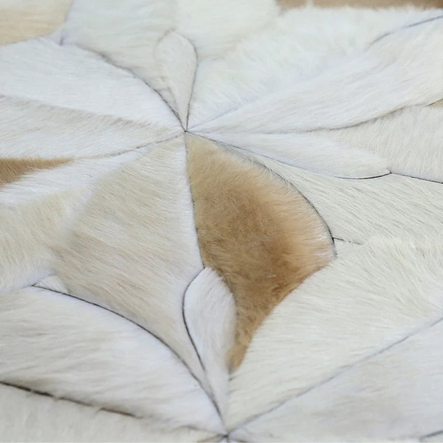 Flores Oval Rug - Cream, Cocolea, , ,