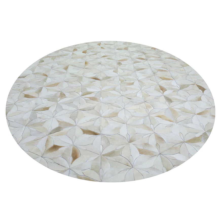 Flores Oval Rug - Cream, Cocolea, , ,