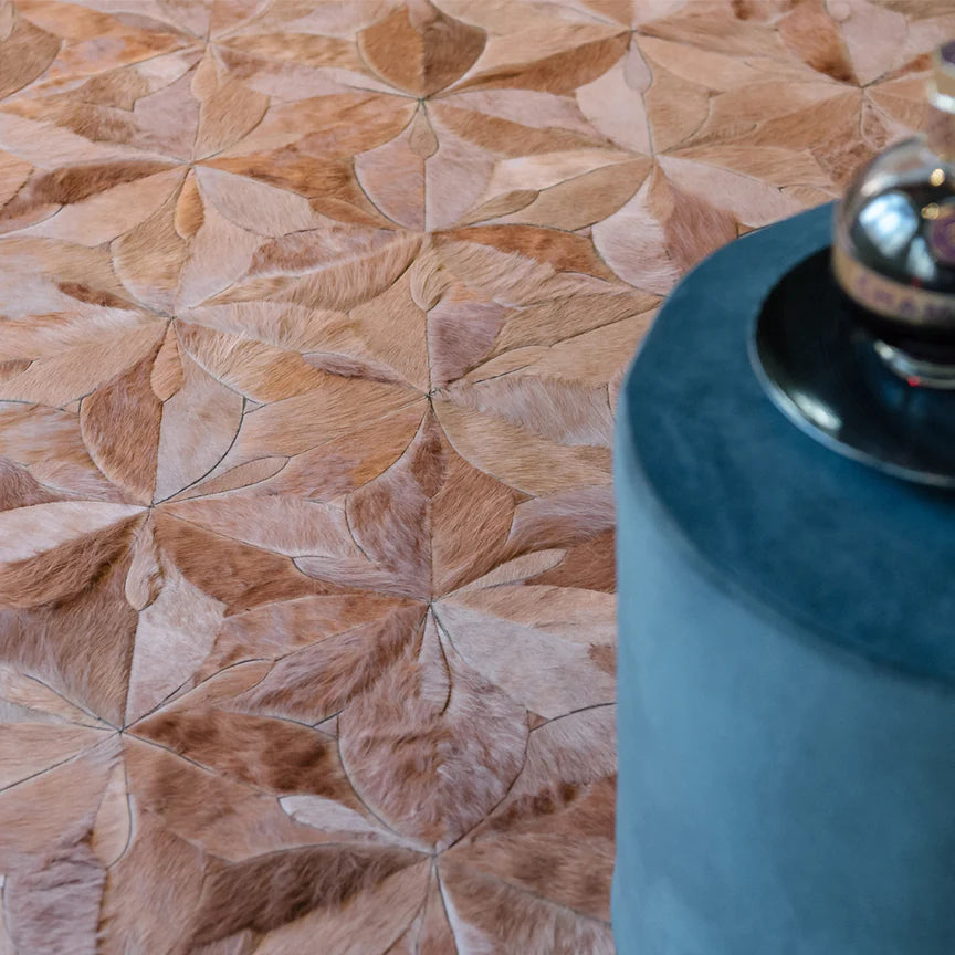 Flores Rectangle Rug - Pink Clay, Cocolea, , ,