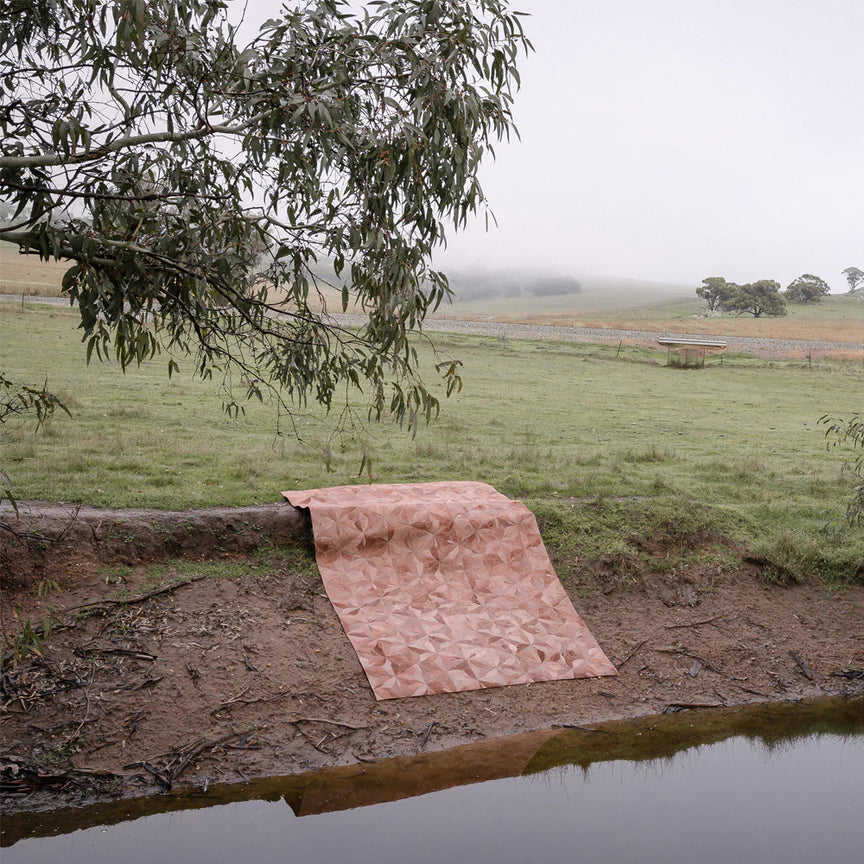 Flores Rectangle Rug - Pink Clay, Cocolea, , ,