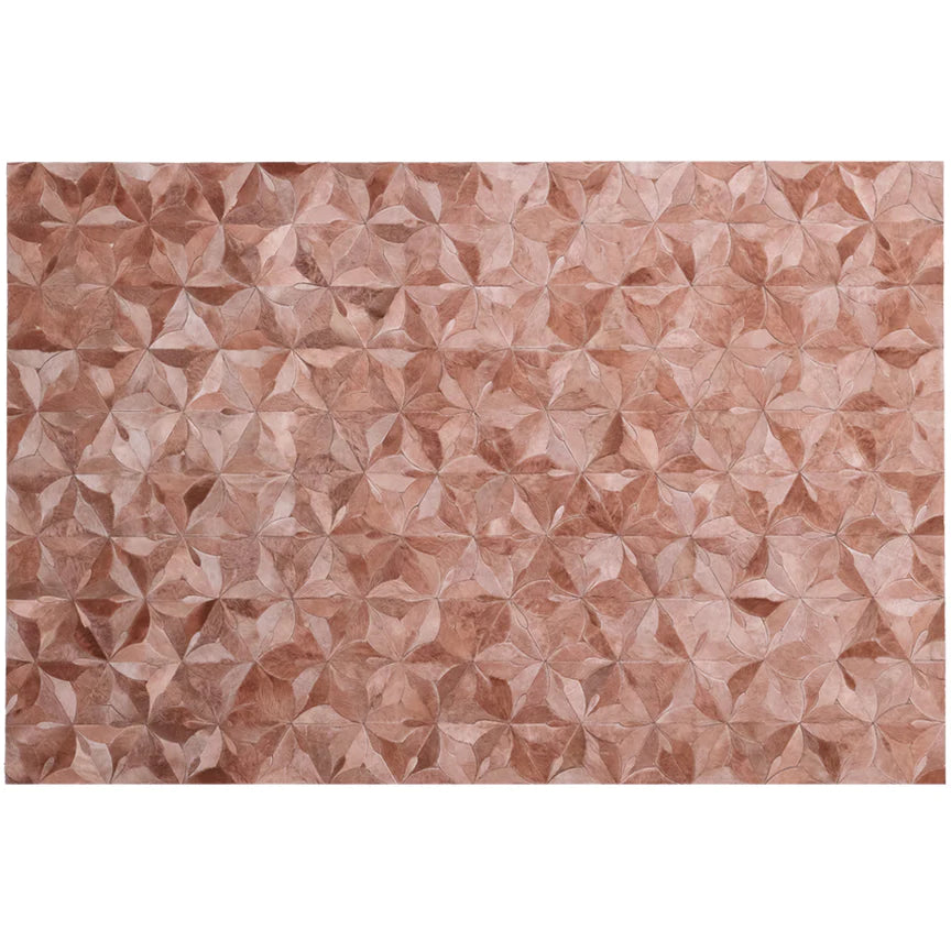 Flores Rectangle Rug - Pink Clay, Cocolea, , ,
